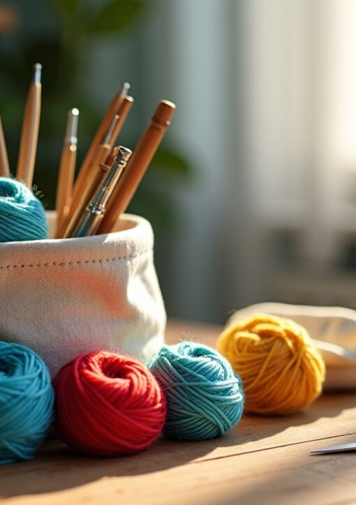 Ma trousse de crocheuse : les essentiels à emporter pour crocheter en toute liberté