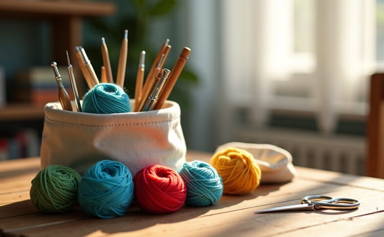 Ma trousse de crocheuse : les essentiels à emporter pour crocheter en toute liberté