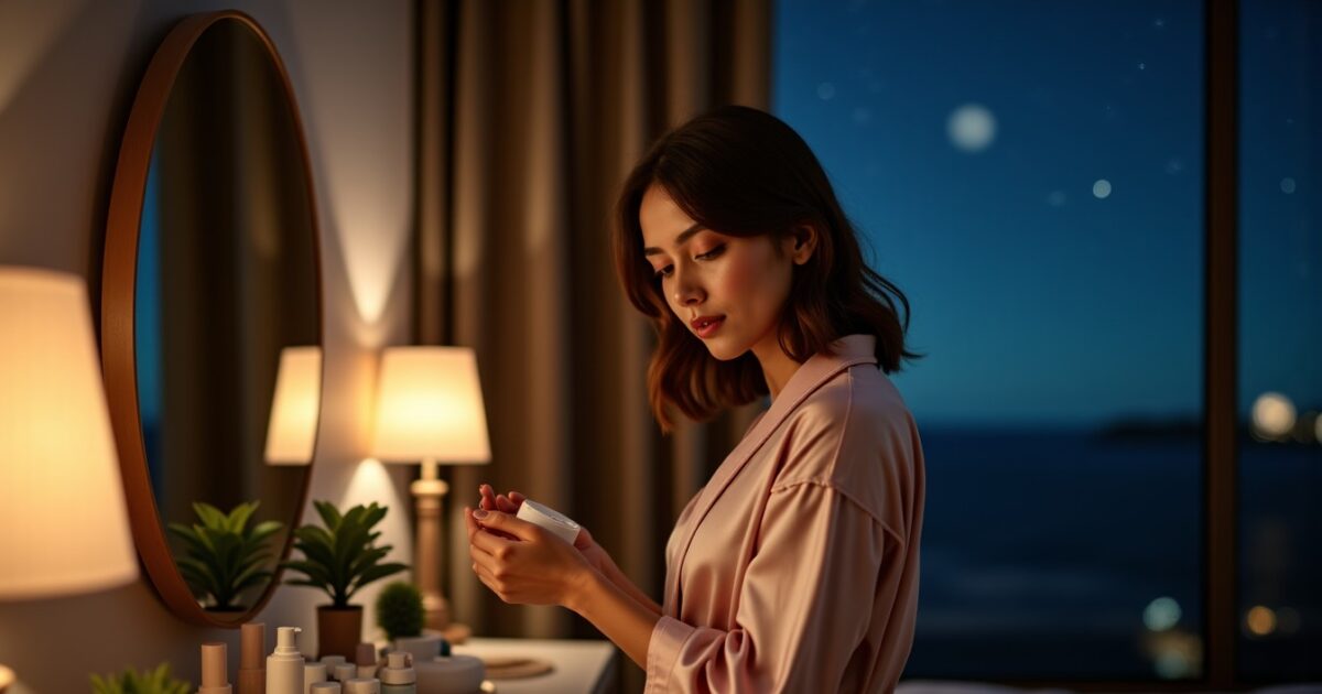 Routine nocturne : 4 étapes clés pour choyer votre peau avant le coucher