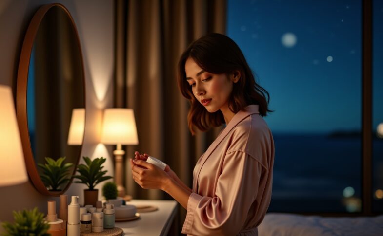 Routine nocturne : 4 étapes clés pour choyer votre peau avant le coucher