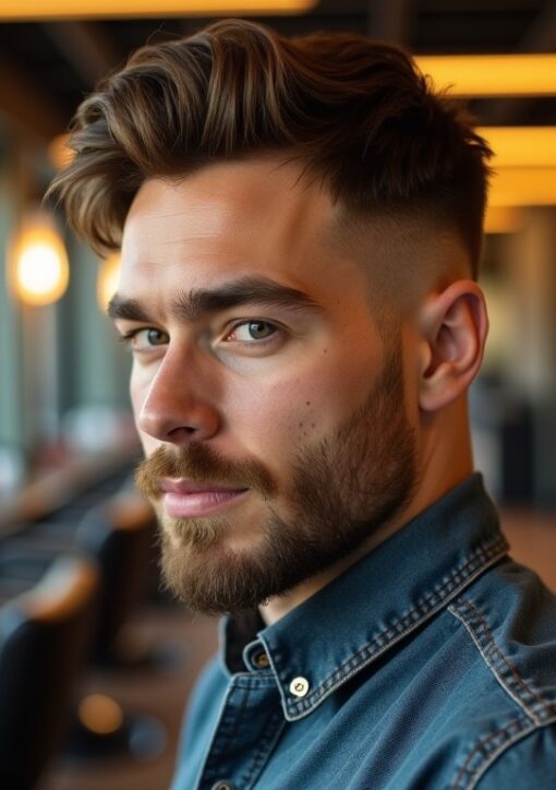 Comment choisir la coupe homme taper idéale selon la forme de votre visage et la nature de vos cheveux