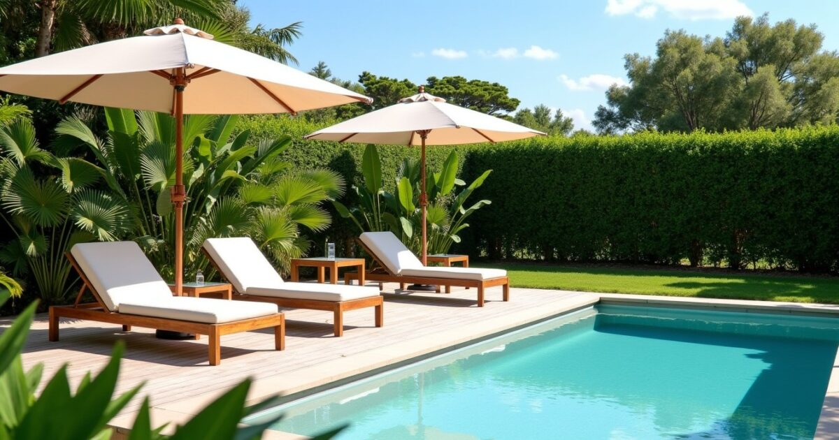 Comment aménager un coin piscine élégant et facile d’entretien cet été