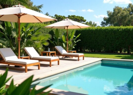 Comment aménager un coin piscine élégant et facile d’entretien cet été
