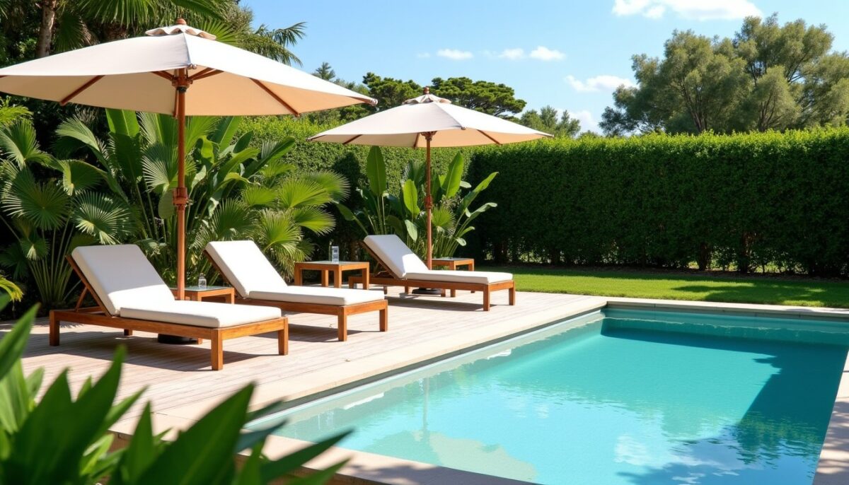Comment aménager un coin piscine élégant et facile d’entretien cet été