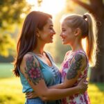 Tatouage mère-fille : 30 idées de motifs stylés et emplacements incontournables