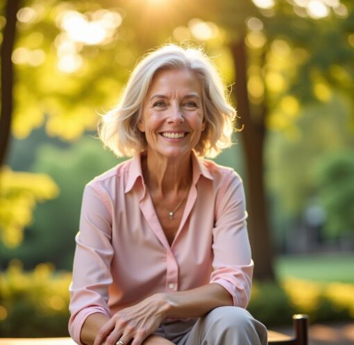 Coiffures simples et élégantes pour femmes de 60 ans rayonnantes