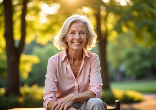 Coiffures simples et élégantes pour femmes de 60 ans rayonnantes