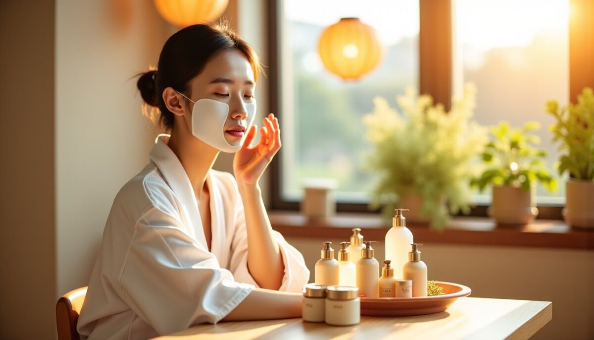 Rituels beauté venus du Japon et de Corée pour une peau naturellement éclatante sans maquillage
