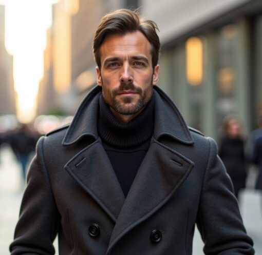 Le manteau long pour homme : un classique indémodable toujours dans l'air du temps