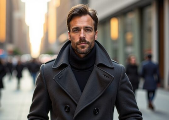 Le manteau long pour homme : un classique indémodable toujours dans l'air du temps