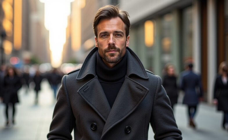 Le manteau long pour homme : un classique indémodable toujours dans l'air du temps
