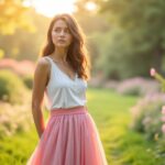 La jupe longue : l'indispensable pièce mode pour une élégance sans faille au printemps et en été