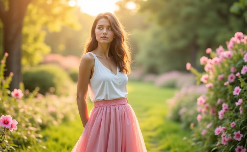 La jupe longue : l'indispensable pièce mode pour une élégance sans faille au printemps et en été