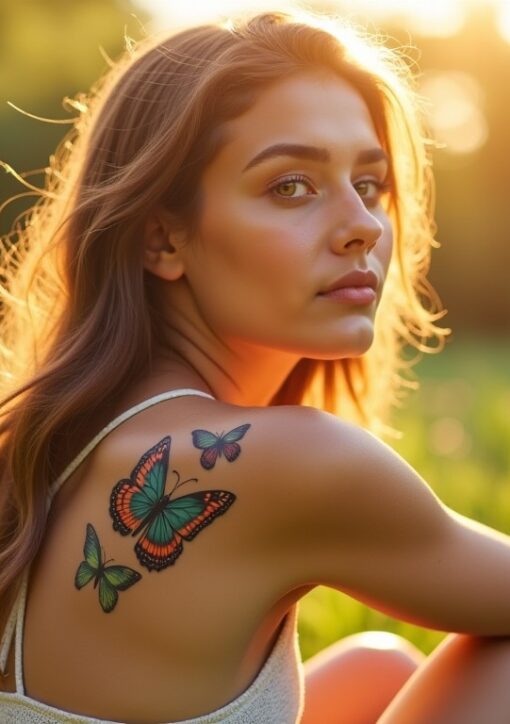 Tatouage papillon : 12 significations symboliques et idées d’emplacements inspirants