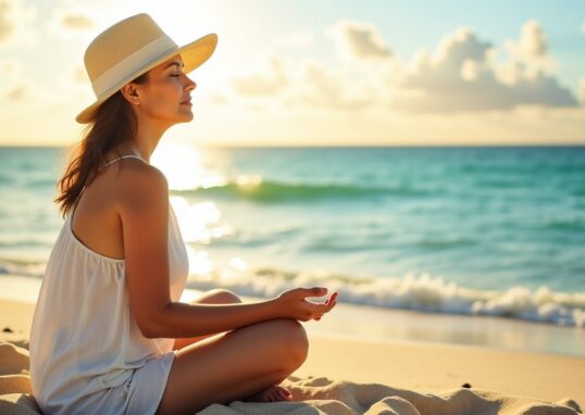 L’art de lâcher prise en été : le secret pour un esprit serein au fil des vagues