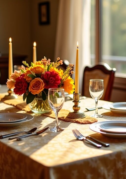 Comment la nappe sur mesure s'impose comme l'atout incontournable des tables familiales