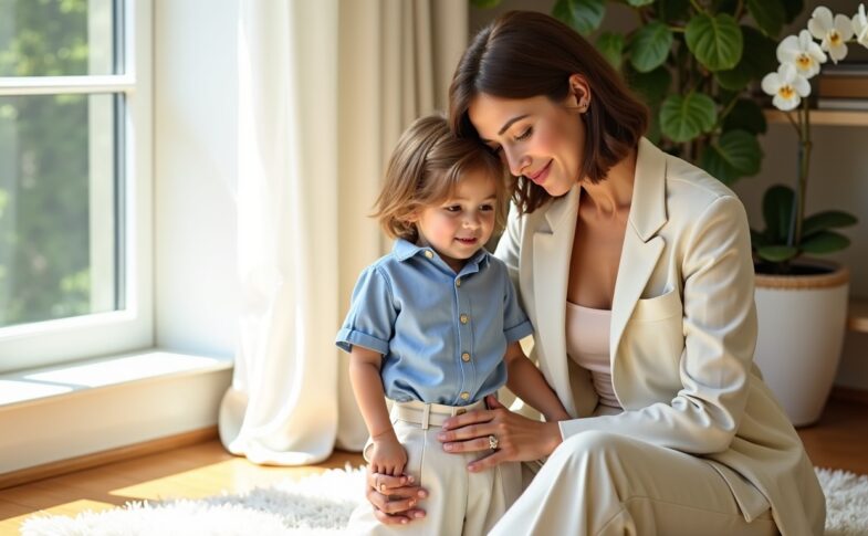 L’Élégance Transmise : Quand le Style Tisse un Lien Raffiné entre Mères et Enfants