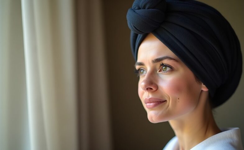 Perruques à frange et turbans élégants : la solution sophistiquée pour transformer son look durant les traitements