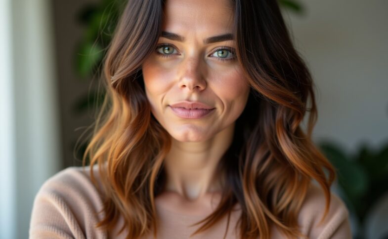 Comment choisir le dégradé parfait pour cheveux mi-longs selon la forme de votre visage