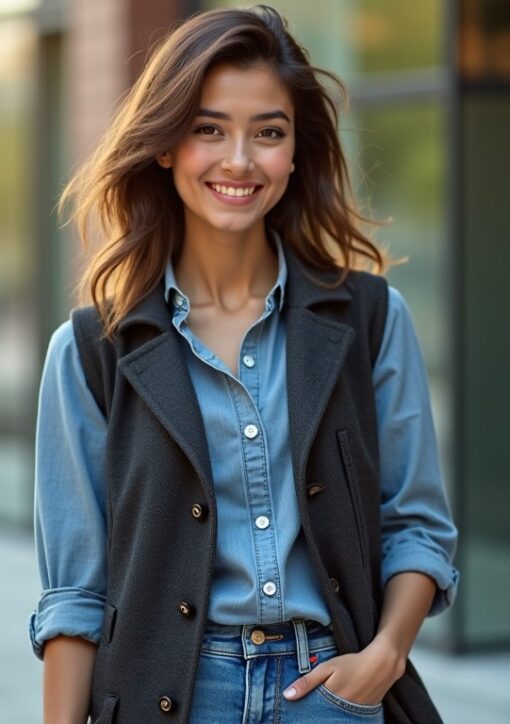 Le Layering réinventé : le gilet sans manches, star incontestée pour un style affûté et décontracté