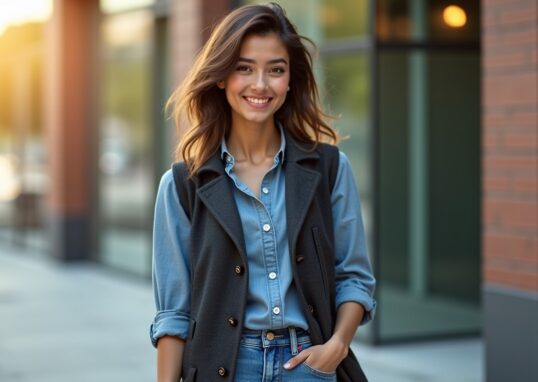 Le Layering réinventé : le gilet sans manches, star incontestée pour un style affûté et décontracté