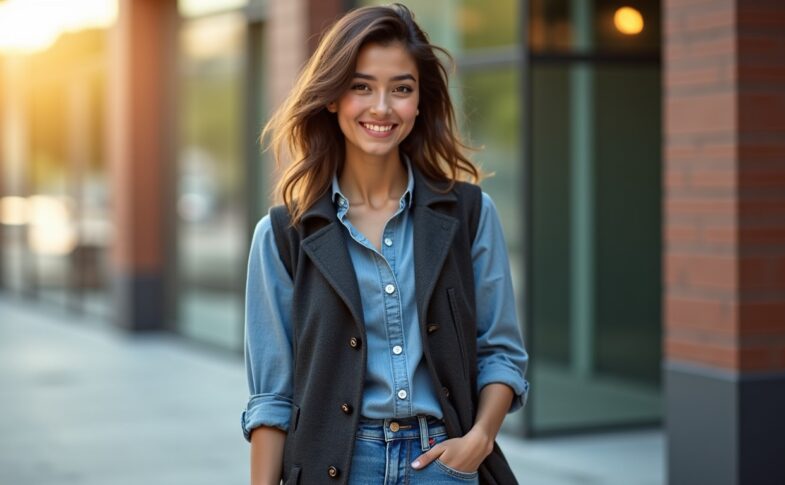 Le Layering réinventé : le gilet sans manches, star incontestée pour un style affûté et décontracté