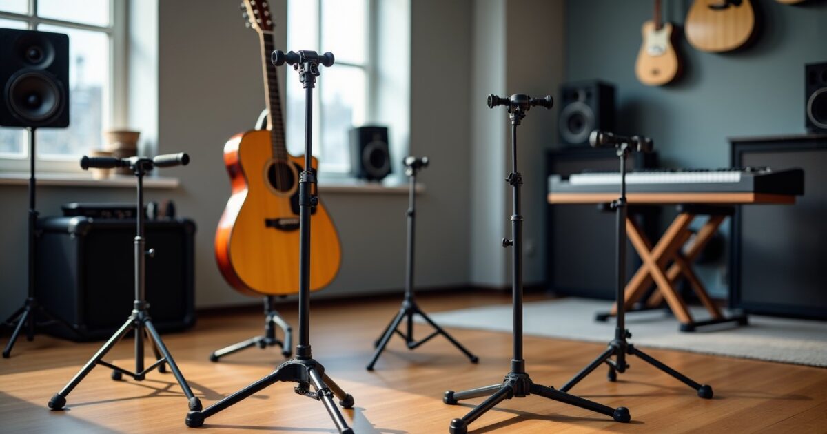 Support d'instrument : stabilité, encombrement et 4 critères de sélection essentiels