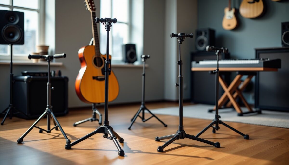 Support d'instrument : stabilité, encombrement et 4 critères de sélection essentiels